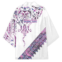 Mawhero Paua shell Kowhaiwhai Taniko Personalised Kimono Manta Ray Shark-Turtle Maori Tribal Style