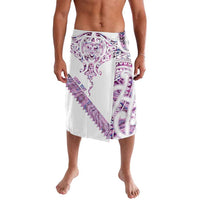 Mawhero Paua shell Kowhaiwhai Taniko Personalised Lavalava Manta Ray Shark-Turtle Maori Tribal Style LT9 Pink - Polynesian Pride