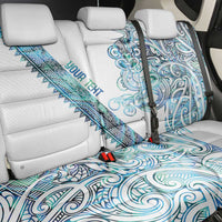 Kahui Whetu Paua shell Kowhaiwhai Taniko Personalised Back Car Seat Cover Taniwha Maori Tribal Style LT9 - Polynesian Pride
