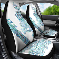 Kahui Whetu Paua shell Kowhaiwhai Taniko Personalised Car Seat Cover Taniwha Maori Tribal Style LT9 - Polynesian Pride