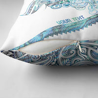 Kahui Whetu Paua shell Kowhaiwhai Taniko Personalised Pillow Cover Taniwha Maori Tribal Style LT9 - Polynesian Pride