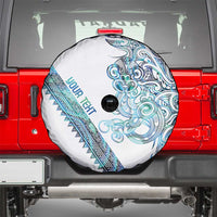 Kahui Whetu Paua shell Kowhaiwhai Taniko Personalised Spare Tire Cover Taniwha Maori Tribal Style LT9 - Polynesian Pride
