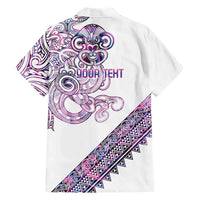 Mawhero Paua shell Kowhaiwhai Taniko Personalised Family Matching Summer Maxi Dress and Hawaiian Shirt Taniwha Maori Tribal Style LT9 - Polynesian Pride