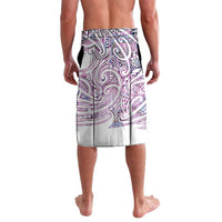 Mawhero Paua shell Kowhaiwhai Taniko Personalised Lavalava Taniwha Maori Tribal Style