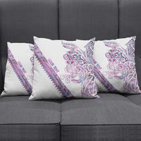 Mawhero Paua shell Kowhaiwhai Taniko Personalised Pillow Cover Taniwha Maori Tribal Style LT9 - Polynesian Pride