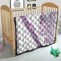 Mawhero Paua shell Kowhaiwhai Taniko Personalised Quilt Taniwha Maori Tribal Style LT9 - Polynesian Pride