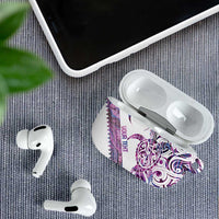 Mawhero Paua shell Kowhaiwhai Taniko Personalised AirPods Case Turtle Tattoo Maori Tribal Style LT9 - Polynesian Pride