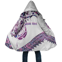 Mawhero Paua shell Kowhaiwhai Taniko Personalised Cloak Turtle Tattoo Maori Tribal Style