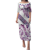 Mawhero Paua shell Kowhaiwhai Taniko Personalised Family Matching Puletasi and Hawaiian Shirt Turtle Tattoo Maori Tribal Style