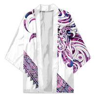 Mawhero Paua shell Kowhaiwhai Taniko Personalised Kimono Turtle Tattoo Maori Tribal Style