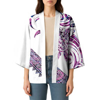 Mawhero Paua shell Kowhaiwhai Taniko Personalised Kimono Turtle Tattoo Maori Tribal Style