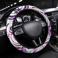 Mawhero Paua shell Kowhaiwhai Taniko Steering Wheel Cover Turtle Tattoo Maori Tribal Style