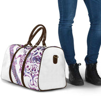 Mawhero Paua shell Kowhaiwhai Taniko Personalised Travel Bag Turtle Tattoo Maori Tribal Style LT9 - Polynesian Pride