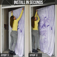 Epilepsy Awareness Door Cover Maile Pikake Lokelani Crown Flower Lei Inspired