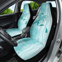 PTSD Awareness Car Seat Cover Maile Pikake Lokelani Crown Flower Lei Inspired