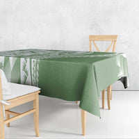 Green Hawaiian Quilt Pattern Tablecloth Mixed Polynesian Tribal Arty LT9 - Polynesian Pride