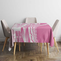 Pink Hawaiian Quilt Pattern Tablecloth Mixed Polynesian Tribal Arty LT9 - Polynesian Pride