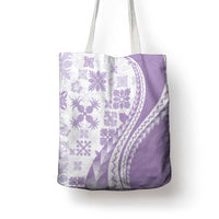 Purple Hawaiian Quilt Pattern Tote Bag Mixed Polynesian Tribal Arty LT9 - Polynesian Pride