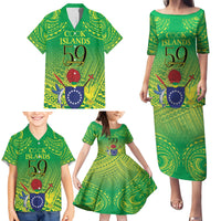 Cook Islands Constitution Day Family Matching Puletasi and Hawaiian Shirt Kuki Airani Since 1965 LT9 - Polynesian Pride