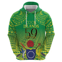 Cook Islands Constitution Day Hoodie Kuki Airani Since 1965