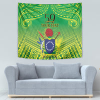 Cook Islands Constitution Day Tapestry Kuki Airani Since 1965