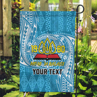 Personalised Tonga Lavengamalie College Garden Flag Since 1980 Special Kupesi Pattern