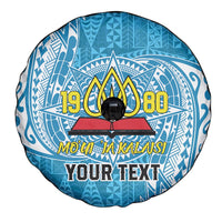 Personalised Tonga Lavengamalie College Spare Tire Cover Since 1980 Special Kupesi Pattern