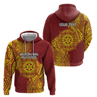 Personalised Tonga Niuatoputapu High School Hoodie Special Kupesi Pattern