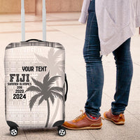 Custom Fiji Rugby Luggage Cover History Champions World Cup 7s - White