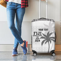 Custom Fiji Rugby Luggage Cover History Champions World Cup 7s - White