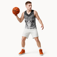 Custom Rugby New Zealand Black Fern Basketball Jersey Niho Taniwha Inspired