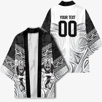 Custom Rugby New Zealand Black Fern Kimono Niho Taniwha Inspired