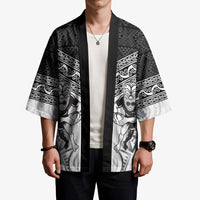 Custom Rugby New Zealand Black Fern Kimono Niho Taniwha Inspired