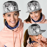 Personalised Rugby New Zealand Black Fern Mesh Trucker Cap Niho Taniwha Inspired