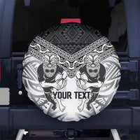 Custom Rugby New Zealand Black Fern Spare Tire Cover Niho Taniwha Inspired