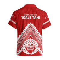 Tonga Rugby Hawaiian Shirt Proud Tongan Ngatu Kupesi World Cup 2023 No1 LT9 - Polynesian Pride