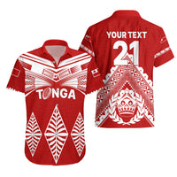 Custom Tonga Rugby Hawaiian Shirt Proud Tongan Ngatu Kupesi World Cup 2023 No1 LT9 - Polynesian Pride
