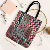 Aotearoa Kowhaiwhai Taniko Patchwork Motifs Tote Bag - Polynesian Pride