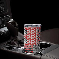 Aotearoa Kowhaiwhai Taniko Patchwork Motifs Tumbler Cup LT9 - Polynesian Pride