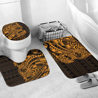 Gold Couple Dolphins Maori Polynesian Style Bathroom Set - Polynesian Pride