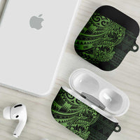 Green Couple Dolphins Maori Polynesian Style AirPods Case - Polynesian Pride