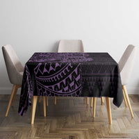 Purple Couple Dolphins Maori Polynesian Style Tablecloth LT9 - Polynesian Pride