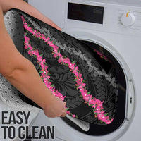 Guam Bougainvillea Lei Bathroom Set Chamorro Tribal Pattern - Polynesian Pride