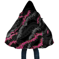 Guam Bougainvillea Lei Cloak Chamorro Tribal Pattern - Polynesian Pride