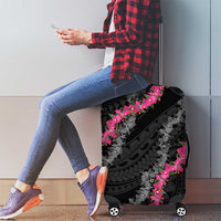 Guam Bougainvillea Lei Luggage Cover Chamorro Tribal Pattern LT9 - Polynesian Pride