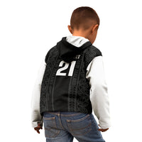 Custom New Zealand Football White Fern Supporter Kid Hoodie LT9 - Polynesian Pride