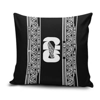 New Zealand Football White Fern Supporter Pillow Cover LT9 Black - Polynesian Pride