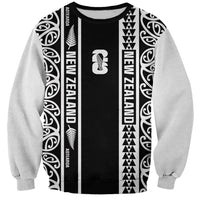 Custom New Zealand Football White Fern Supporter Sweatshirt