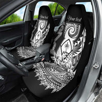671 Guam Personalised Car Seat Cover Latte Stone Tribal