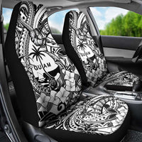 Guam Hafa Adai Guasali Flowers Car Seat Cover
